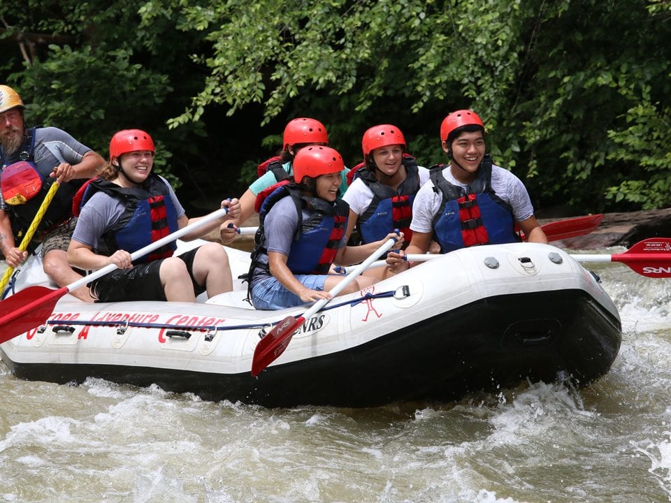 Tennessee whitewater rafting on the Ocoee River